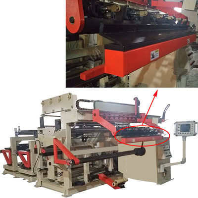 Πλάτος 1000mm Wind Foil Machine Dry Transformer Foil Winding Machine 0 - 20rpm