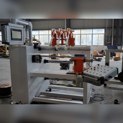 Τριών Κεφαλών CNC Εξοπλισμός Τυλιχτήρα Αυτόματη Μηχανή Τυλίγματος Πηνίων
