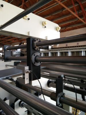 PLC Έλεγχος Αυτόματη Μηχανή Τυλίγματος Χάλκινου Φύλλου με Δύο Αποτυλιχτές Φύλλου και Ταχύτητα 16 RPM