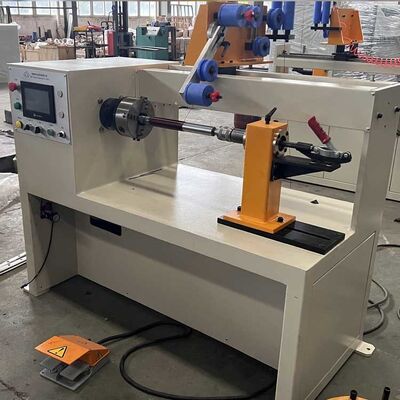 Αυτόματη μηχανή περιστροφής κυλίνδρων με πλάτος περιστροφής 400 mm, 0,75kw σερβοκινητήρας για περιστροφή κυλίνδρων μετασχηματιστή επίπεδου καλωδίου 5x12 mm