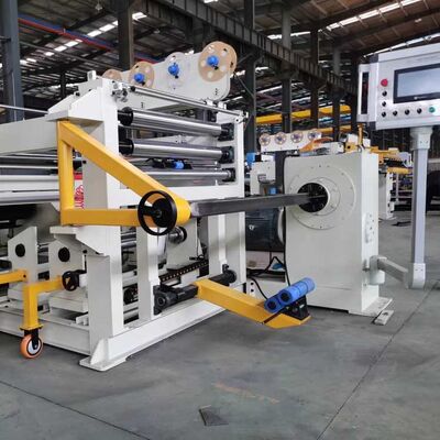 Μηχανή περιέλιξης φύλλου για μετασχηματιστές 15kw με πάχος φύλλου χαλκού 0,2-2,0mm και ρυθμιζόμενη ταχύτητα περιέλιξης έως 20rpm