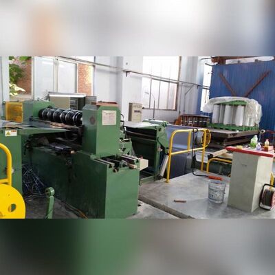 Υψηλής ακρίβειας κοπτικό χάλυβα πυριτίου με ακρίβεια κοπής ±0,1 mm, Ταχύτητα τροφοδοσίας 120 m/min και χωρητικότητα βάρους πηνίου 5000 kg